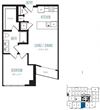 A1 Floor Plan at Stratus Seattle, WA A1 Floor Plan at Stratus Seattle, WA
